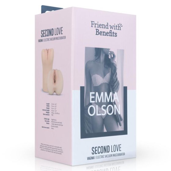 FWB Emma Olson maszturbátor vibrációval, szívó hatással