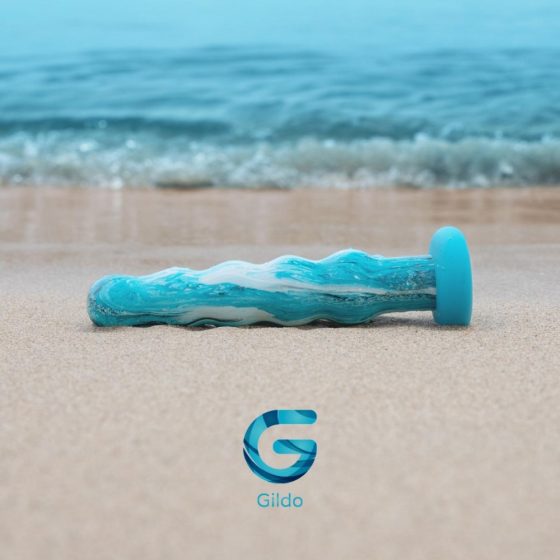 Gildo Ocean Flow gömbös üveg dildó
