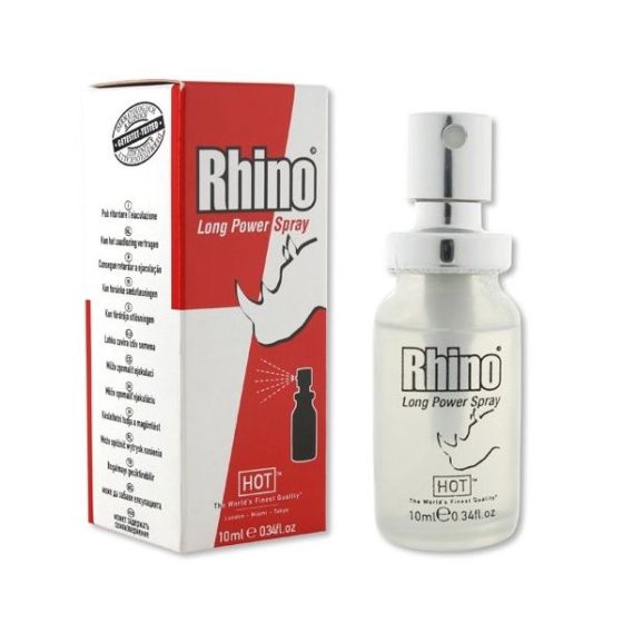 HOT Rhino Long Power ejakuláció késleltető permet (10 ml)