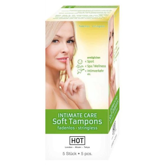 HOT Intimate Care Sof Tampons Green (5 db)