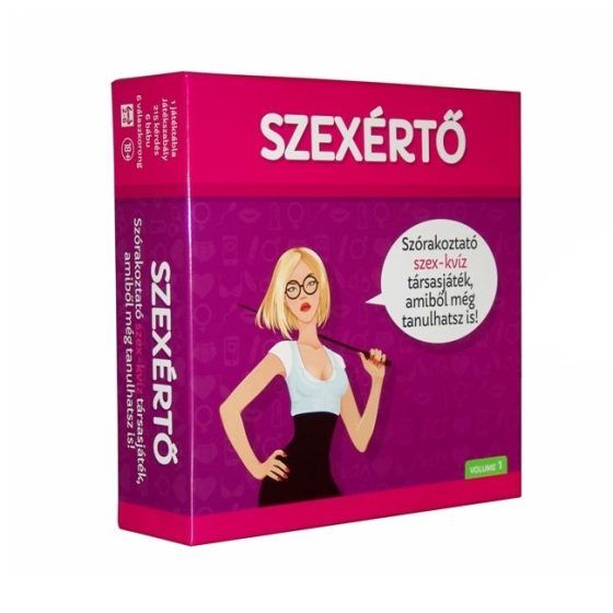 Szexértő társasjáték, erotikus kvíz felnőtteknek