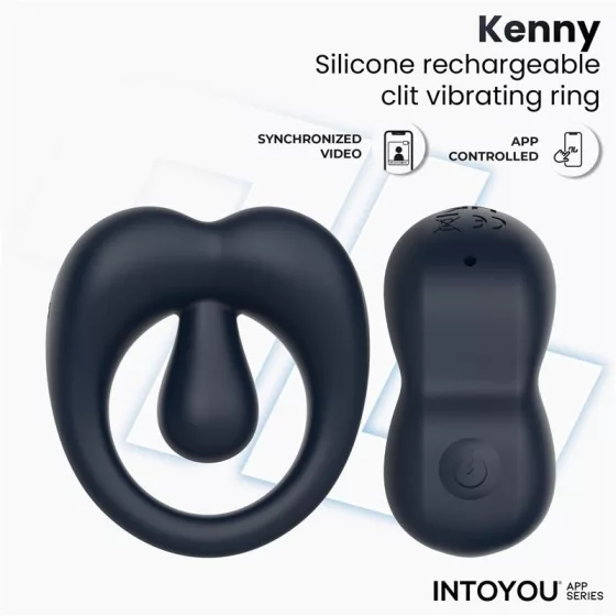 Intoyou – Kenny okos vibrációs péniszgyűrű (APP-os)