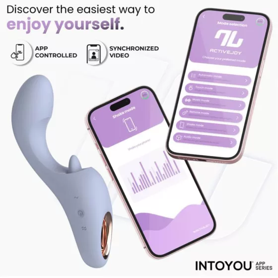 Intoyou – Licky okos vibrátor nyalogató klitoriszággal (APP-os)