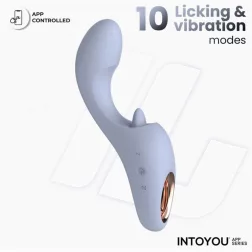  Intoyou – Licky okos vibrátor nyalogató klitoriszággal (APP-os)