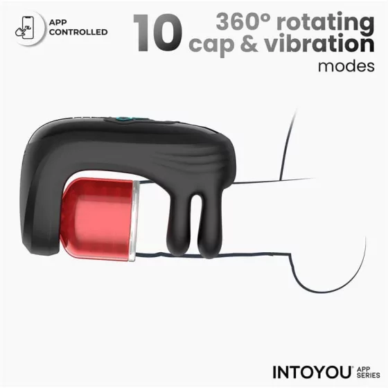 IntoYou – Torky vibrációs okos maszturbátor szorító és rezgő funkcióval (APP-os)