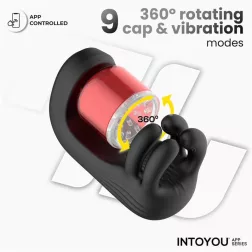  IntoYou – Torky vibrációs okos maszturbátor szorító és rezgő funkcióval (APP-os)