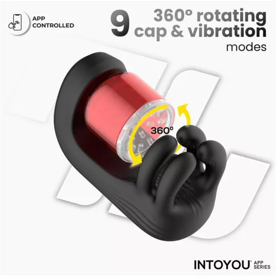 IntoYou – Torky vibrációs okos maszturbátor szorító és rezgő funkcióval (APP-os)