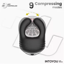   IntoYou – Torky vibrációs okos maszturbátor szorító és rezgő funkcióval (APP-os)