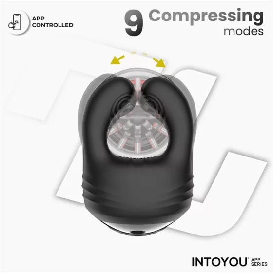 IntoYou – Torky vibrációs okos maszturbátor szorító és rezgő funkcióval (APP-os)