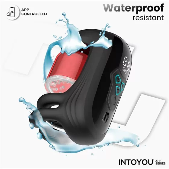 IntoYou – Torky vibrációs okos maszturbátor szorító és rezgő funkcióval (APP-os)