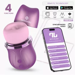   IntoYou – Mimi/Suvi vákuumos, nyalogató vibrátor (lila, APP-os)