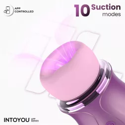   IntoYou – Mimi/Suvi vákuumos, nyalogató vibrátor (lila, APP-os)