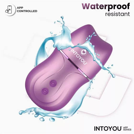 IntoYou – Mimi/Suvi vákuumos, nyalogató vibrátor (lila, APP-os)