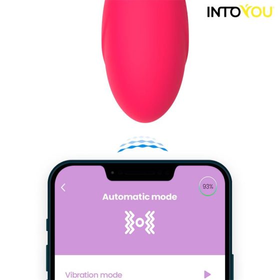 Intoyou Bulby vibrációs tojás (APP-os) (piros)