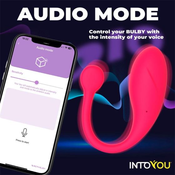 Intoyou Bulby vibrációs tojás (APP-os) (piros)