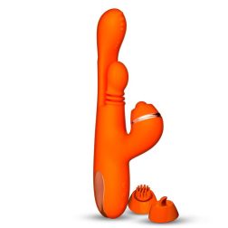   IntoYou Ethan vibrátor, 360º-os G-pont masszírozóval, pulzációs csiklóággal (narancssárga)