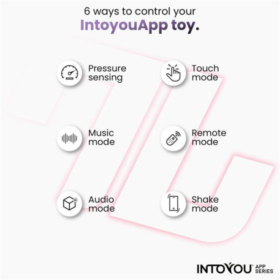 IntoYou Kyra okos vibrációs gésagolyó nyomásérzékelővel (pink) (APP-os)