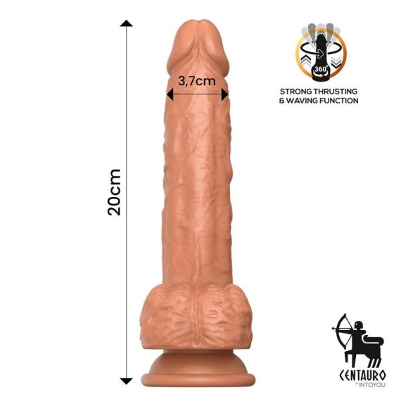 Centauro Octavius rotáló és fel-le mozgó vibrátor, távirányítóval (20 cm)