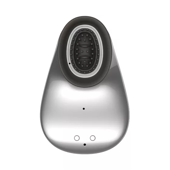 Twitch vákuumos csiklóizgató, vibrációval (ezüst)