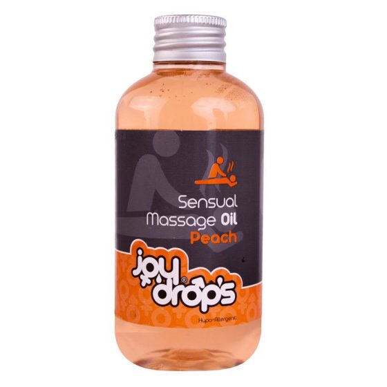 JoyDrops masszázsolaj őszibarack aromával (250 ml)