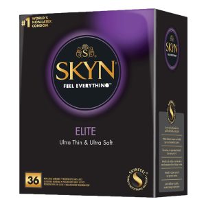 Skyn Elite 36 db extra vékony latex mentes óvszer. Skyn Elite 36 db extra vékony latex mentes óvszer.