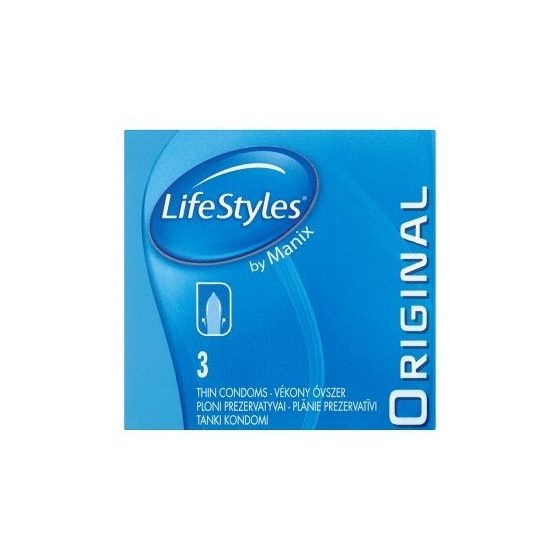 LifeStyles Original 3 db óvszer