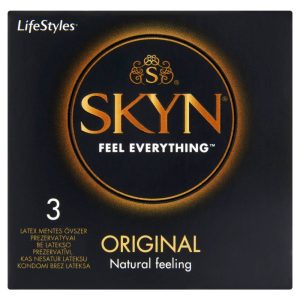 Skyn Original 3 db latex mentes óvszer Skyn Original 3 db latex mentes óvszer