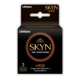 Skyn Large 3 db latex mentes, nagyméretű óvszer