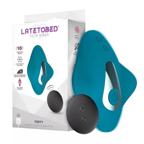 LateToBed – Ferty alsóba helyezhető vibrátor távirányítóval