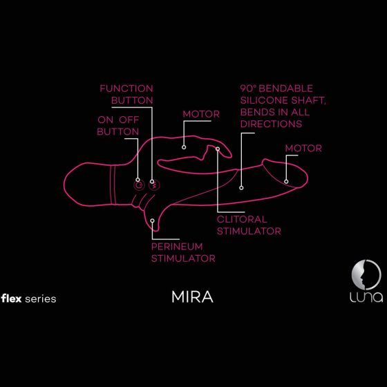 Luna Mira klitoriszágas vibrátor