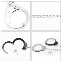 LoveToy fém bokabilincs (ezüst)