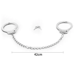 LoveToy fém bokabilincs (ezüst)