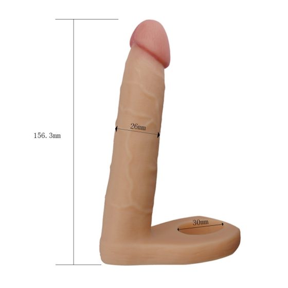 LoveToy The Ultra Soft Double dildó (6,5")