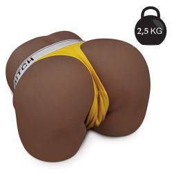   LoveToy Streetgirl's Sensation Pulse II. maszturbátor - szívó és vibrációs funkcióval (barna bőrszín)