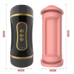 Migyy Dual Sensation maszturbátor vibrációval.