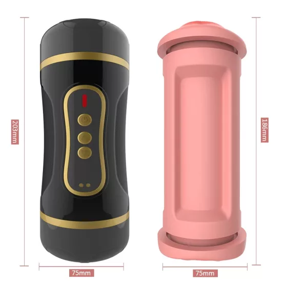 Migyy Dual Sensation maszturbátor vibrációval.