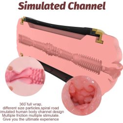 Migyy Dual Sensation maszturbátor vibrációval.