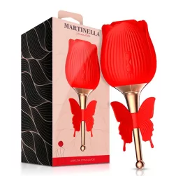   Martinella – Rose léghullámos csiklóizgató vibrációval