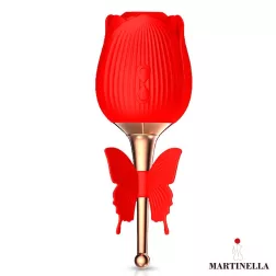   Martinella – Rose léghullámos csiklóizgató vibrációval