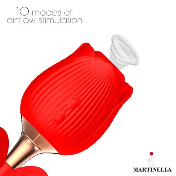Martinella – Rose léghullámos csiklóizgató vibrációval