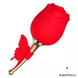   Martinella – Rose léghullámos csiklóizgató vibrációval