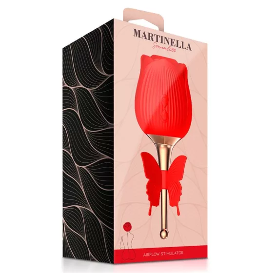Martinella – Rose léghullámos csiklóizgató vibrációval
