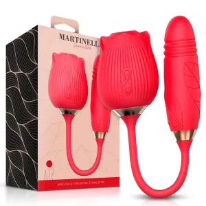 Martinella – Rose léghullámos csiklóizgató és lökővibrátor