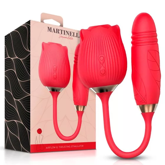 Martinella – Rose léghullámos csiklóizgató és lökővibrátor