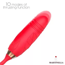   Martinella – Rose léghullámos csiklóizgató és lökővibrátor