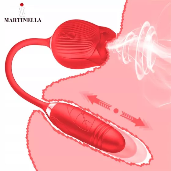 Martinella – Rose léghullámos csiklóizgató és lökővibrátor