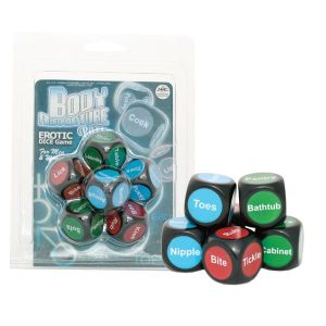 Erotic Dice Game 6 db-os dobókocka készlet Erotic Dice Game 6 db-os dobókocka készlet