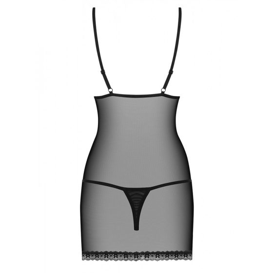 Obsessive 820-CHE-1 kombiné és alsó (fekete)