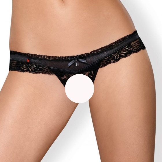Obsessive 846-THO-1 tanga (fekete)