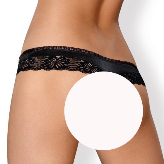 Obsessive 846-THO-1 tanga (fekete)